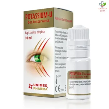 Potassium-U Kapi Za Oči Bez Konzervansa 10ml