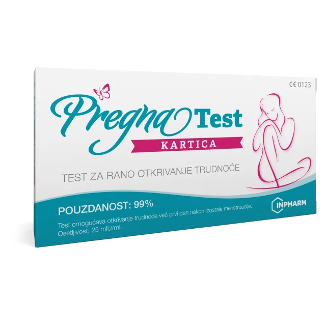 Pregna Test Kartica Za Rano Otkrivanje Trudnoće