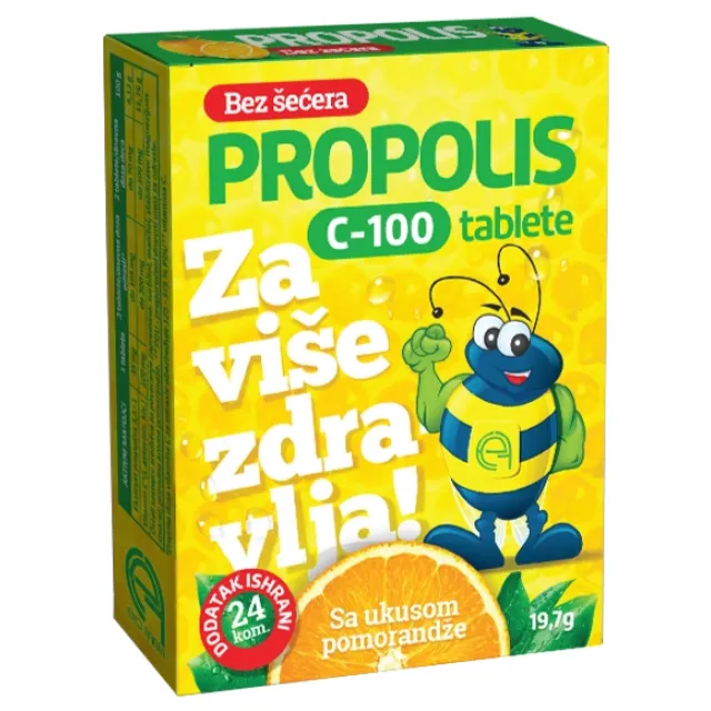 Propolis C-100 Bez Šećera 24 Tableta