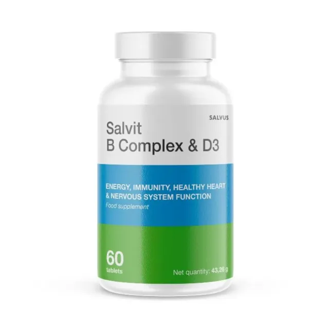 Salvit B Complex & D3 60 Tableta