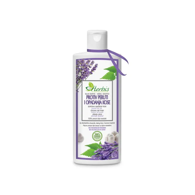 Herbis Biljni Šampon Protiv Peruti I Opadanja Kose 200 Ml
