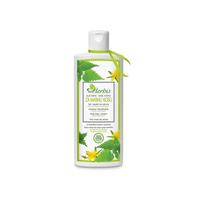 Herbis Biljni Šampon Za Masnu Kosu 200 Ml