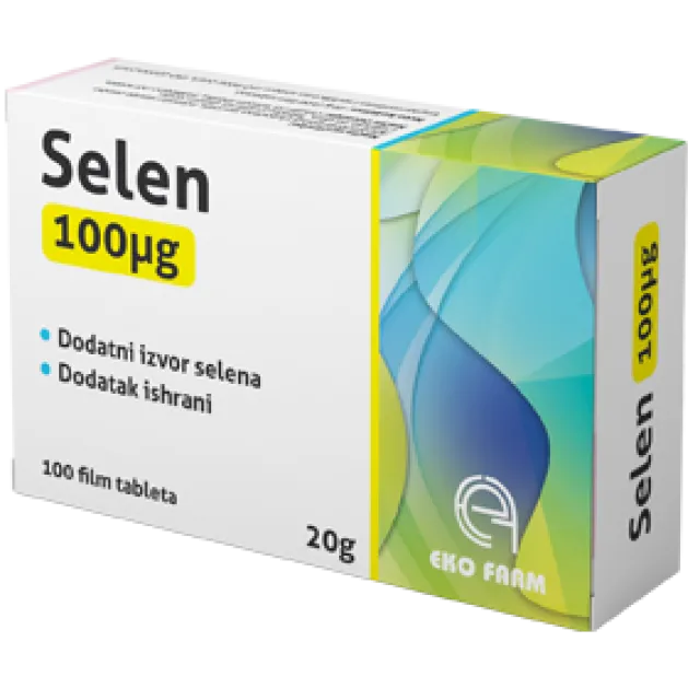 Selen 100 Mcg 100 Tableta
