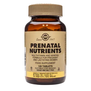 Solgar Prenatal 120 Tableta 