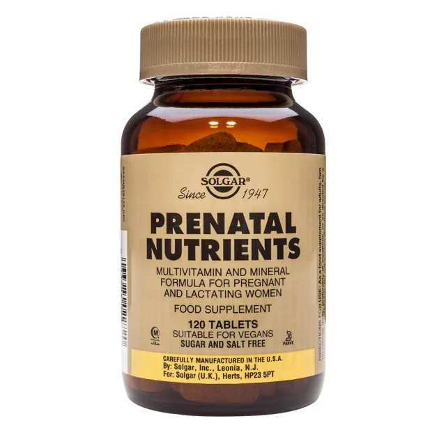Solgar Prenatal 120 Tableta