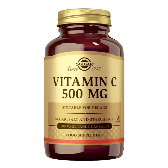 Solgar Vitamin C 500Mg 100 Kapsula