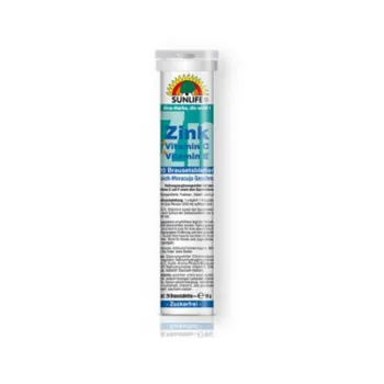 Sunlife Cink + Vitamin C + Vitamin E Eff 20 Šumećih Tableta