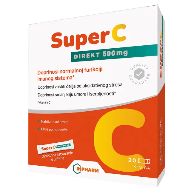 Super C Direct 500 Mg 20 Kesica