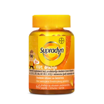 Supradyn Kids Jelly Beans 60 Žele Bombona 