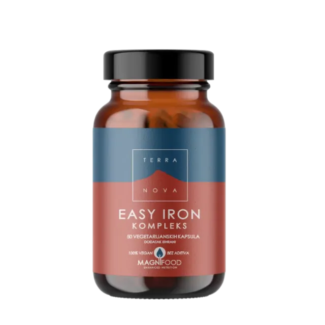 Terranova Easy Iron Kompleks 50 Kapsula