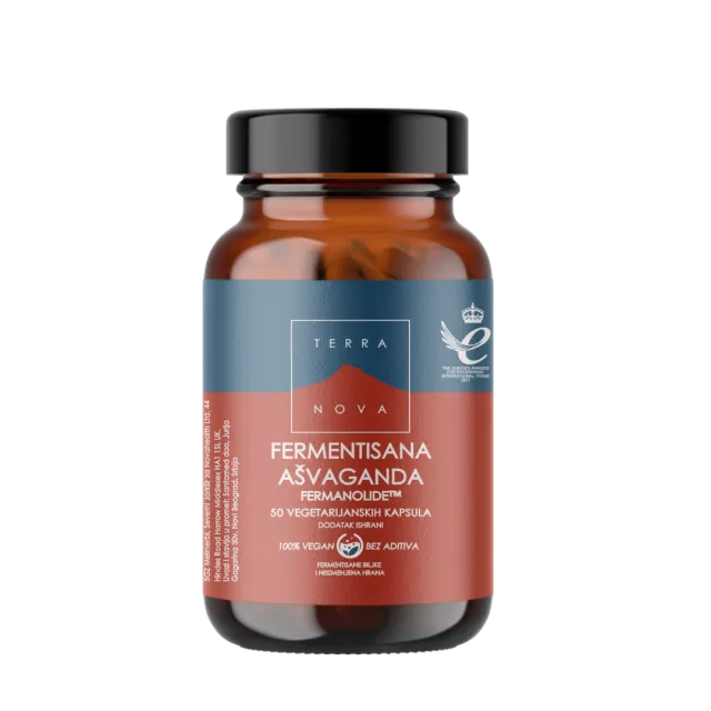 Terranova Fermentisana Ašvaganda 50 Kapsula
