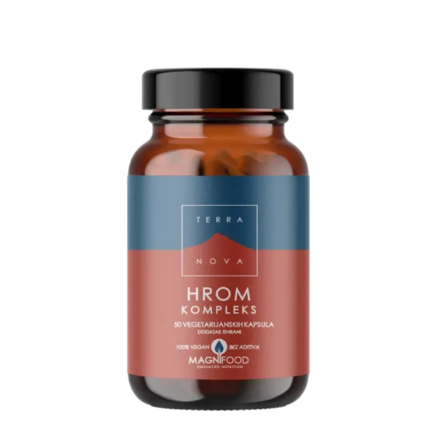 Terranova Hrom 200Mcg Kompleks 50 Kapsula