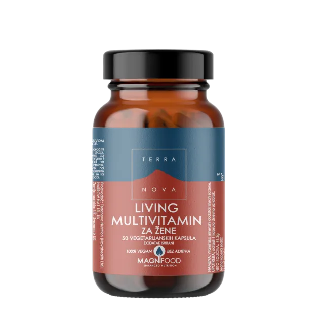 Terranova Living Multivitamin Za Žene 50 Kapsula