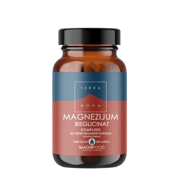 Terranova Magnezijum Bisglicinat 100Mg 50 Kapsula