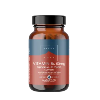 Terranova Vitamin B6 50mg 50 Kapsula