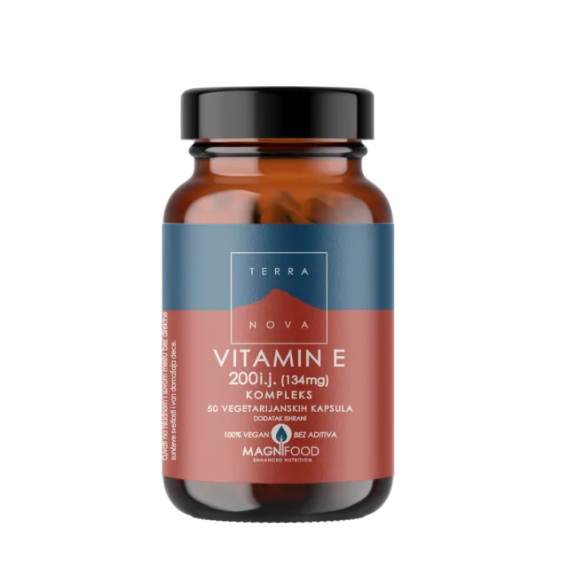 Terranova Vitamin E 200 Iu 50 Kapsula