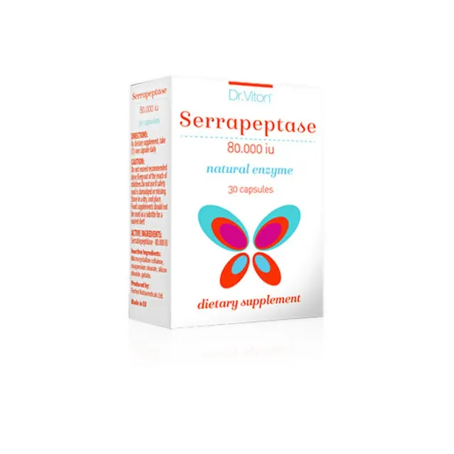Dr. Viton Serrapeptase 80000Iu 30 Kapsula