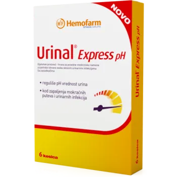 Urinal Express pH 6 Kesica