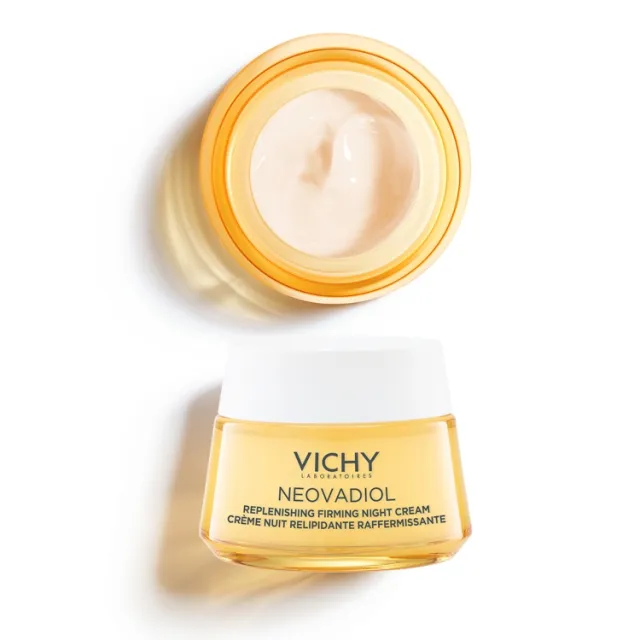 Vichy Neovadiol Postmeno Hranljiva Noćna Nega Za Čvrstinu Kože U Postmenopauzi S Omega Kiselinama 50Ml