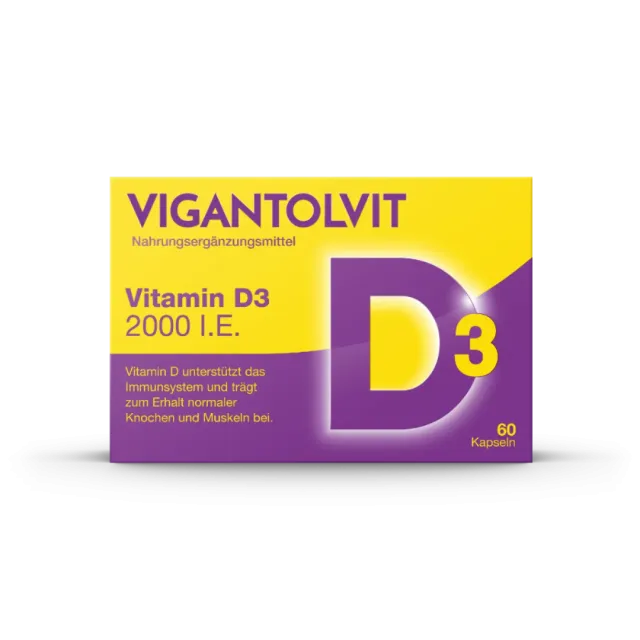 Vigantolvit Vitamin D3 2000 Ij Kapsule 60 Kapsula