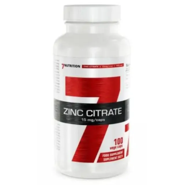 7Nutrition Zinc Citrate 100 Kapsula