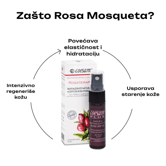 Rosa Mosqueta Ulje Divlje Ruže 15 Ml