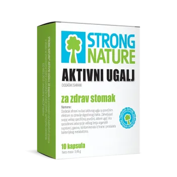 Aktivni Ugalj 250mg 10 Kapsula