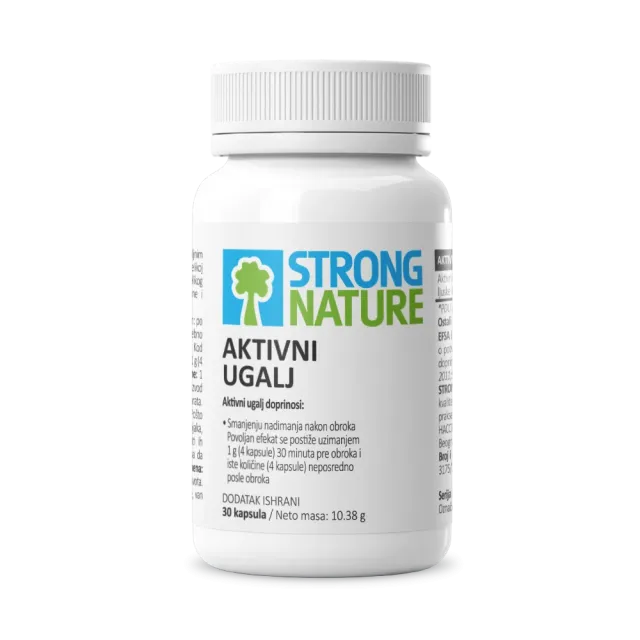 Aktivni Ugalj 250Mg 30 Kapsula