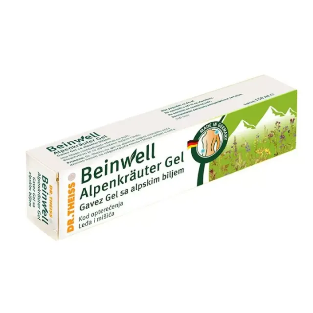 Dr.theiss Beinwell Alpen Gavez Gel Sa Alpskim Biljem 150 Ml
