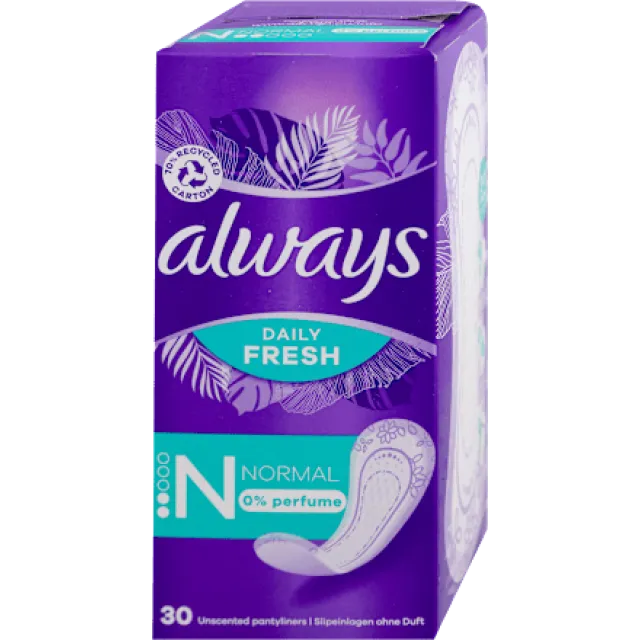 Always Daily Fresh Dnevni Ulošci Normal 30 Komada