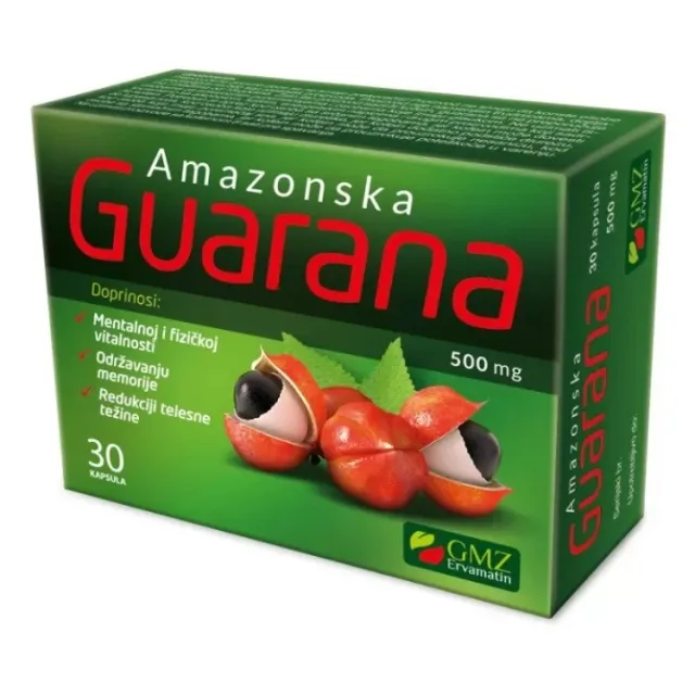 Amazonska Guarana 30 Kapsula