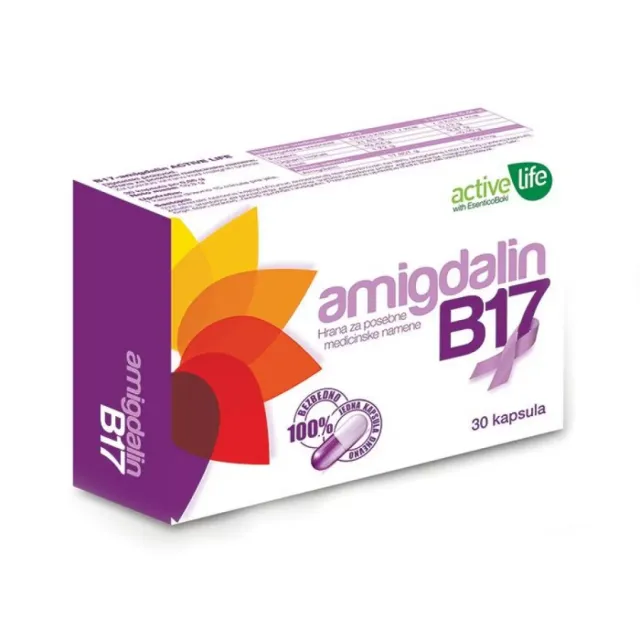 Amigdalin B17 Active Life Kapsule A30