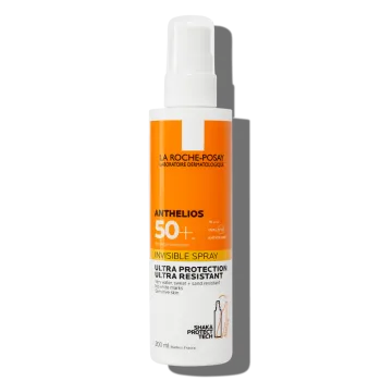 La Roche-Posay Sun Anthelios Nevidljivi Sprej Za Zaštitu Od Sunca Za Osetljivu Kožu Spf50+ 200 ml