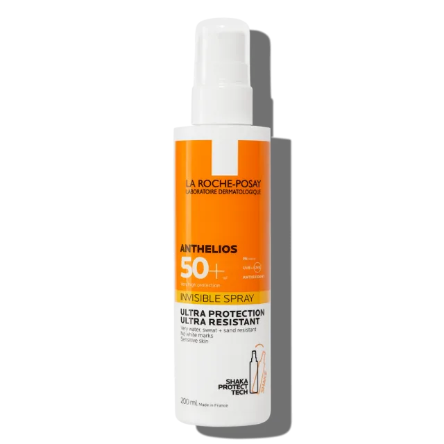 La Roche-Posay Sun Anthelios Nevidljivi Sprej Za Zaštitu Od Sunca Za Osetljivu Kožu Spf50+ 200 Ml