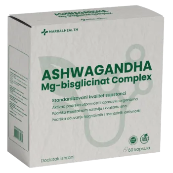 Ashwagandha Mg Bisglicinat Complex 60 Kapsula 