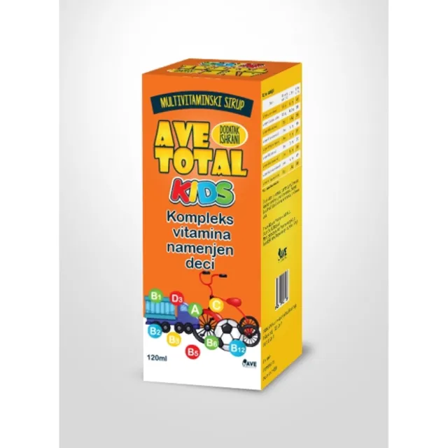 Ave Total Kids Sirup 120 Ml