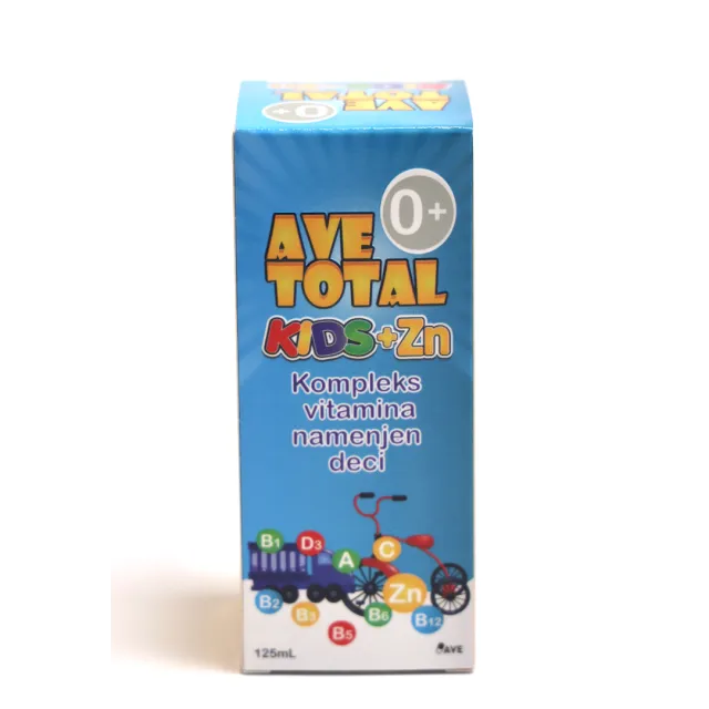 Ave Total Kids Zn Sirup 125 Ml
