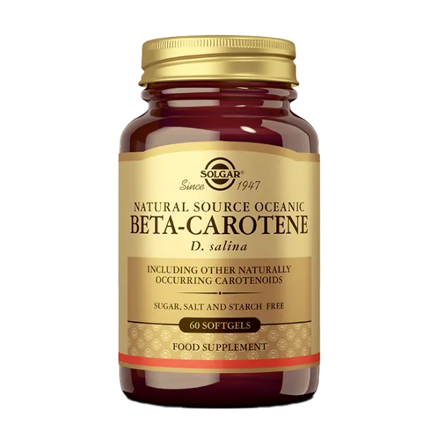 Solgar Beta Karoten Prirodni 60 Kapsula