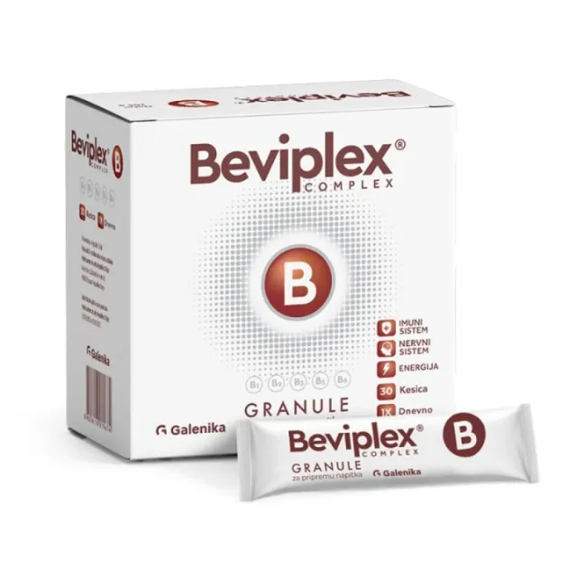 Beviplex B Granule Za Pripremu Napitka 30 Kesica