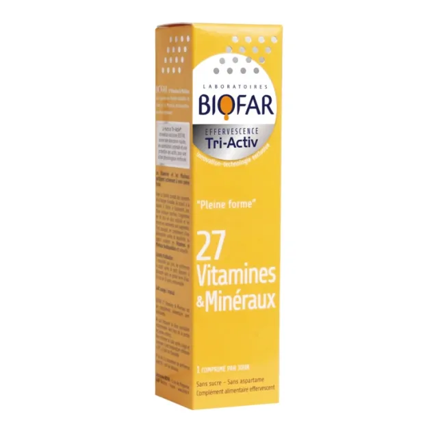 Biofar Triactiv 27 Vitamina+Minerala 15 Šumećih Tableta