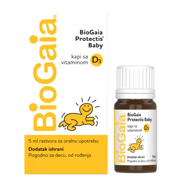 Biogaia Kapi Sa Vitaminom D3 5 Ml