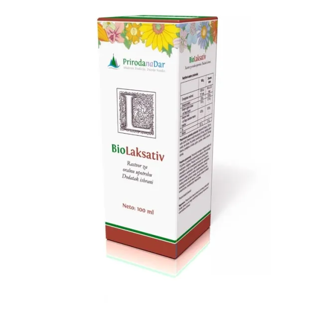 Biolaksativ Oralni Rastvor 100Ml