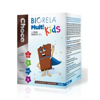 Biorela Choco Multi Kids 20 štanglica