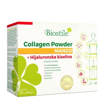 Biostile Collagen Powder 6+Ha Mango 30 Kesica