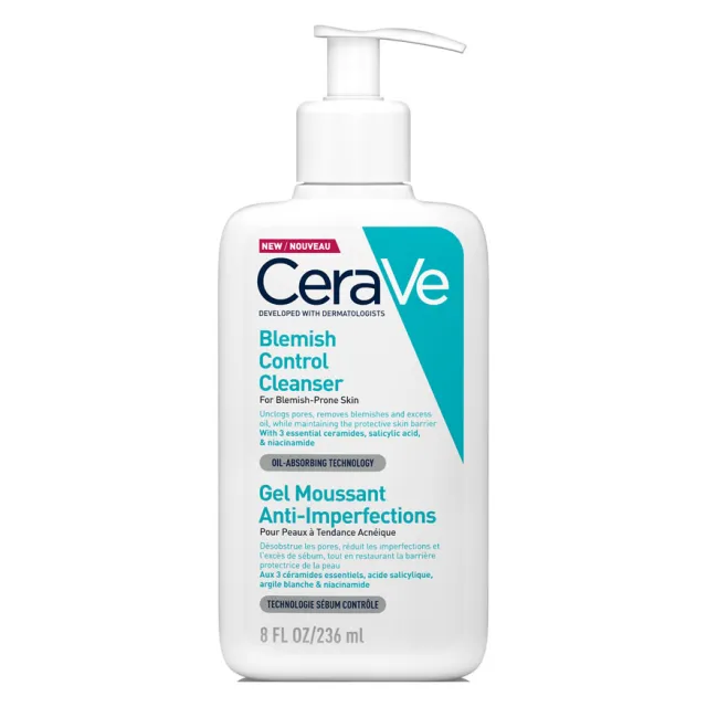 Cerave Blemish Control Gel Za Čišćenje Za Kožu Sklonu Nepravilnostima 236Ml