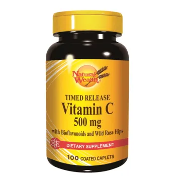 Natural Wealth Vitamin C - Time 500 mg 100 Tableta
