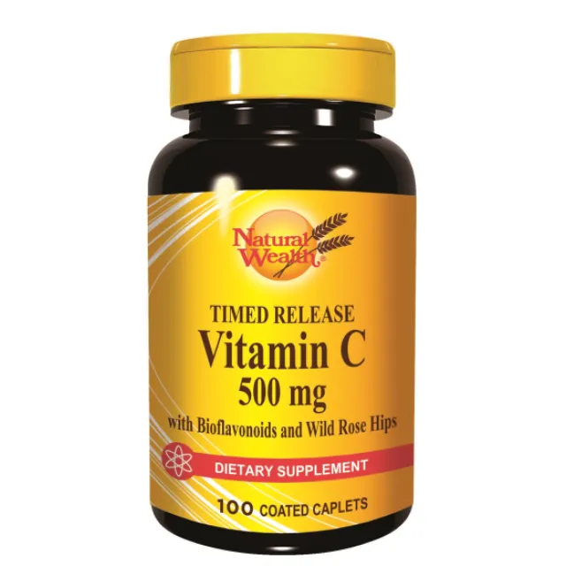 Natural Wealth Vitamin C - Time 500 Mg 100 Tableta