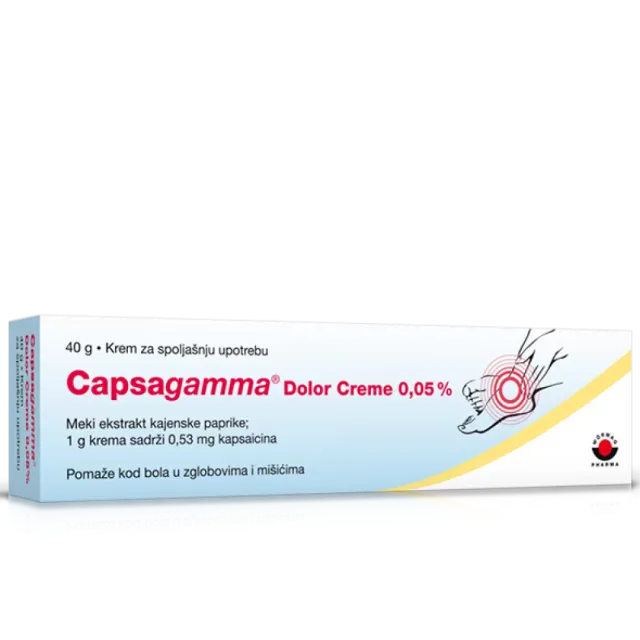 Capsagamma Dolor Krema 40 G