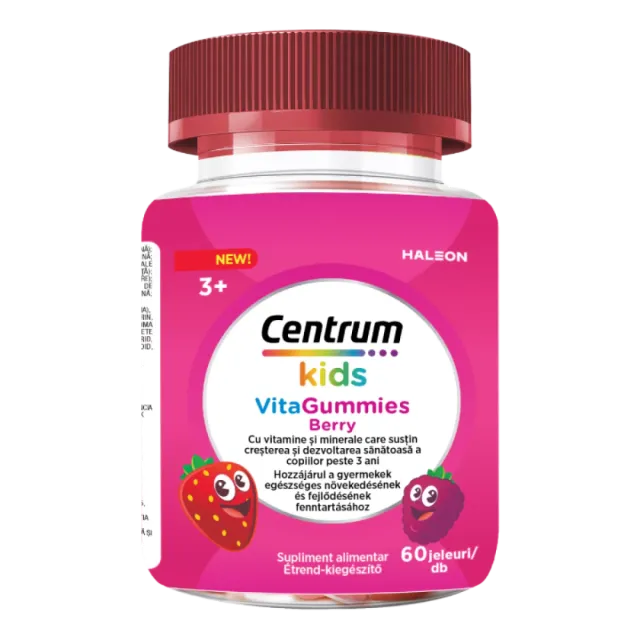 Centrum Kids Vitagummies Berry 60 Gumenih Bombona