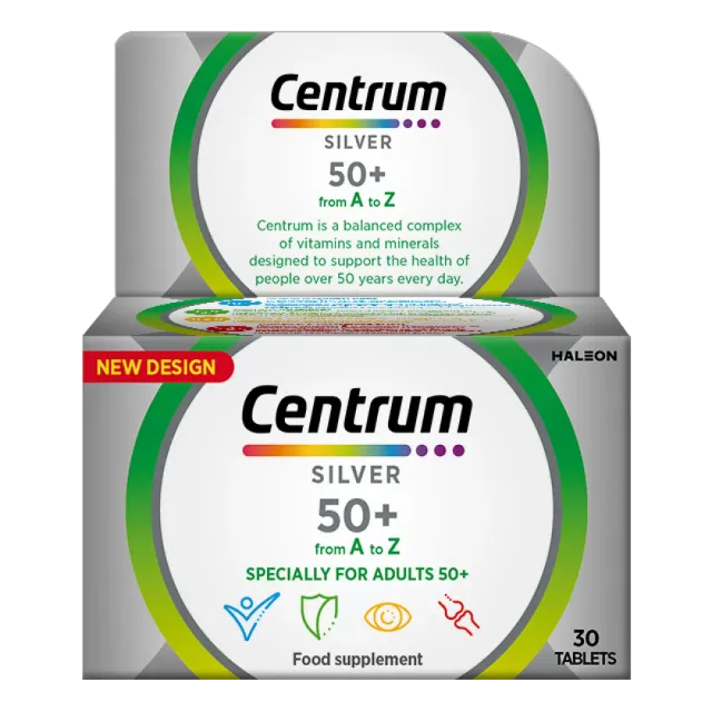 Centrum Silver 50+ Sa Luteinom 30 Tableta